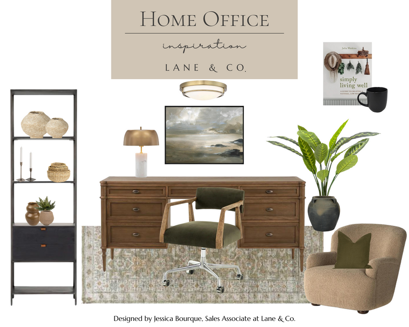 A dreamy home office.