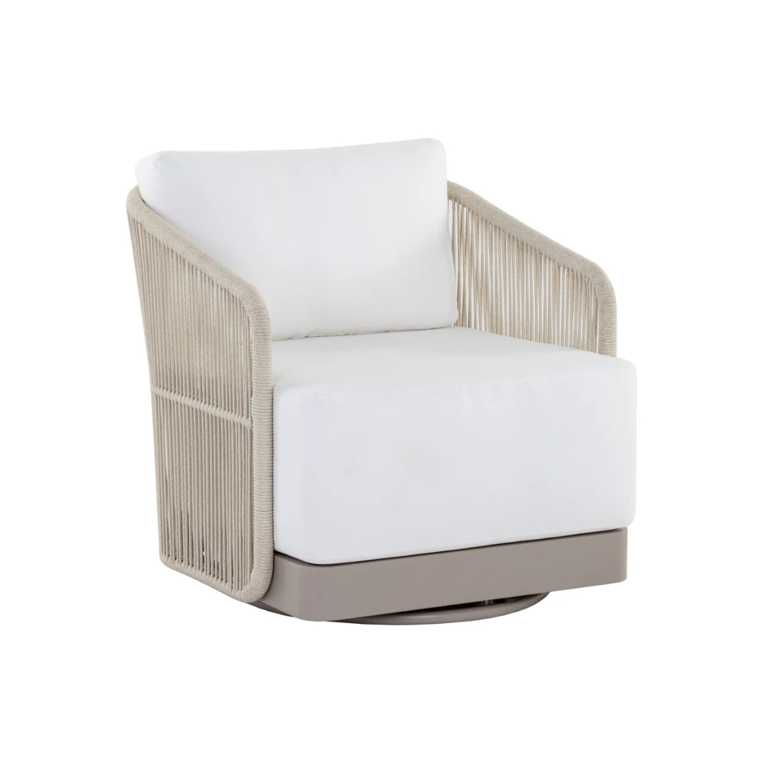 Amari Outdoor Swivel Chair
