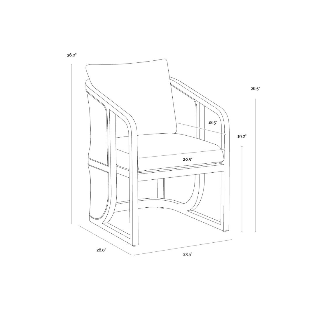 Pearce Outdoor Dining Chair
