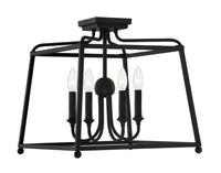 Libby Langdon Sylvan 4 Light Semi Flush
