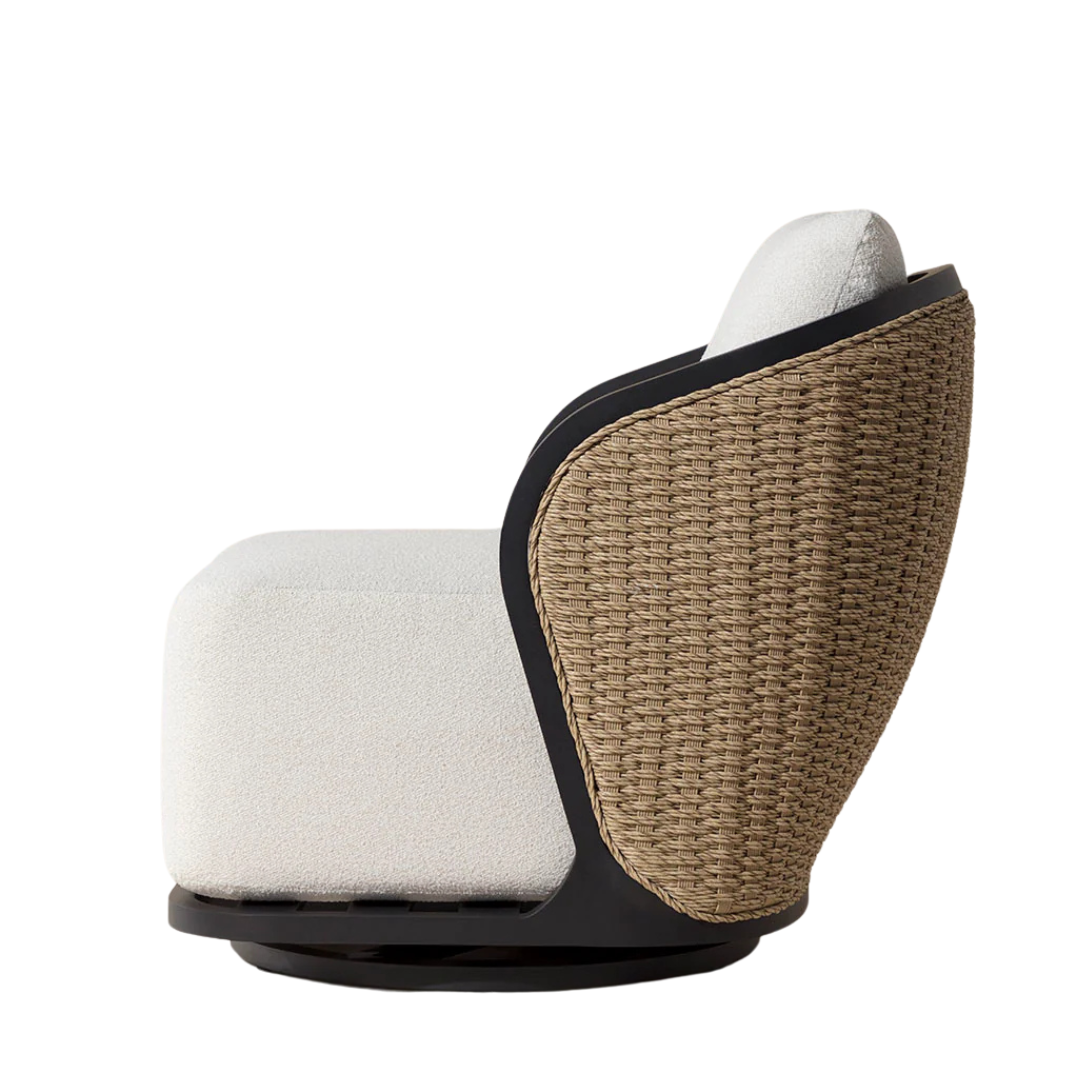 Boaz Outdoor Swivel Lounge Chair