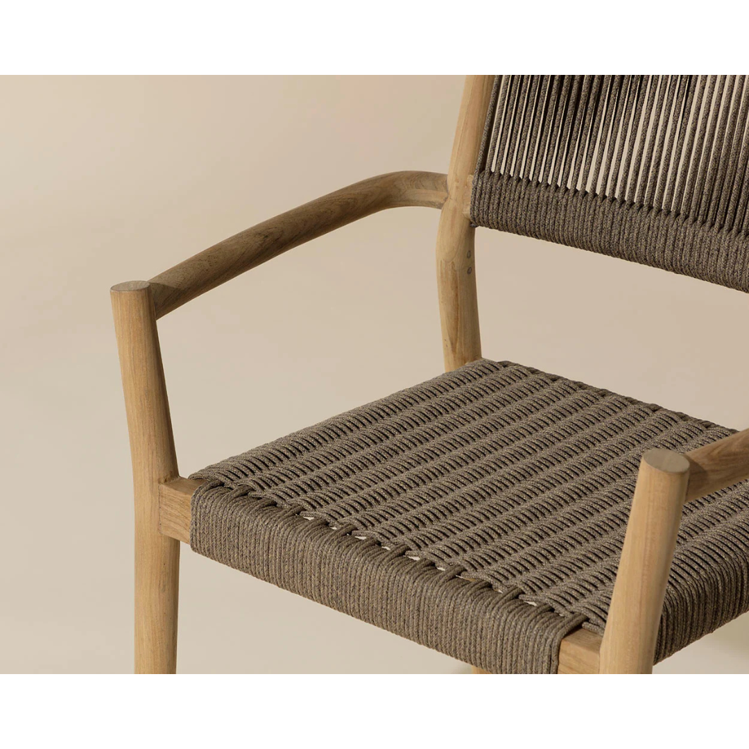 Kason Stackable Outdoor Dining Armchair