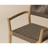 Kason Stackable Outdoor Dining Armchair