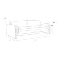 Tate Outdoor Sofa