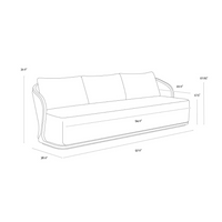 Boaz Outdoor Sofa