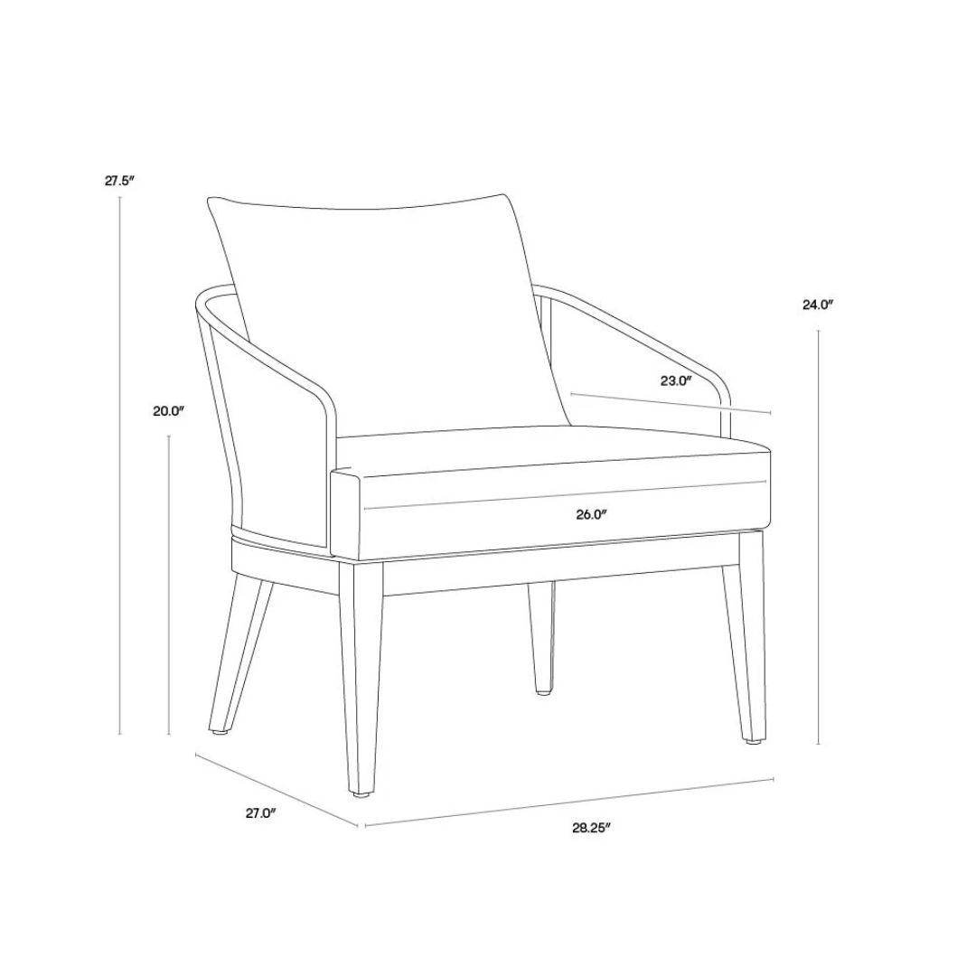 Caden Outdoor Lounge Chair