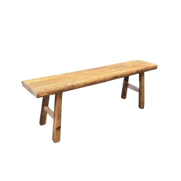 Ashlen Recycled Elmwood Bench 59"