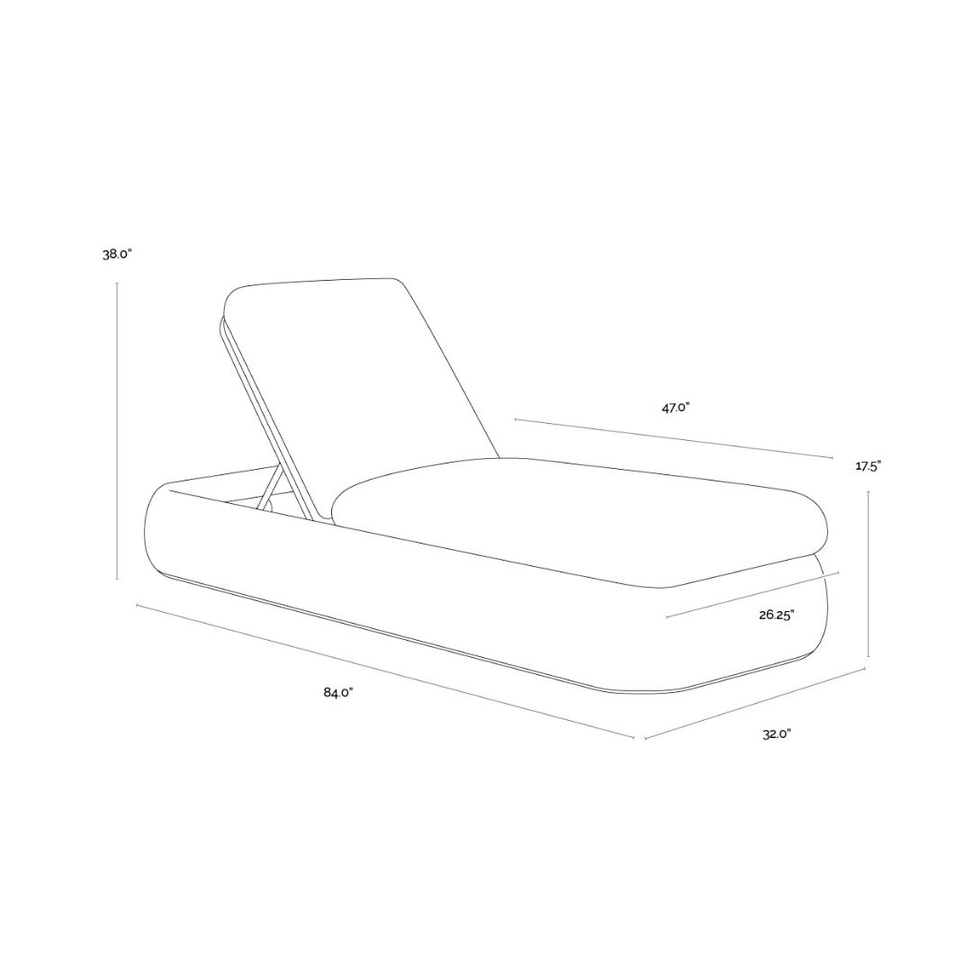Baylor Outdoor Lounger