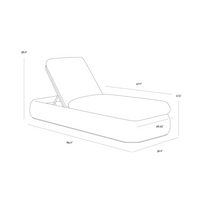Baylor Outdoor Lounger