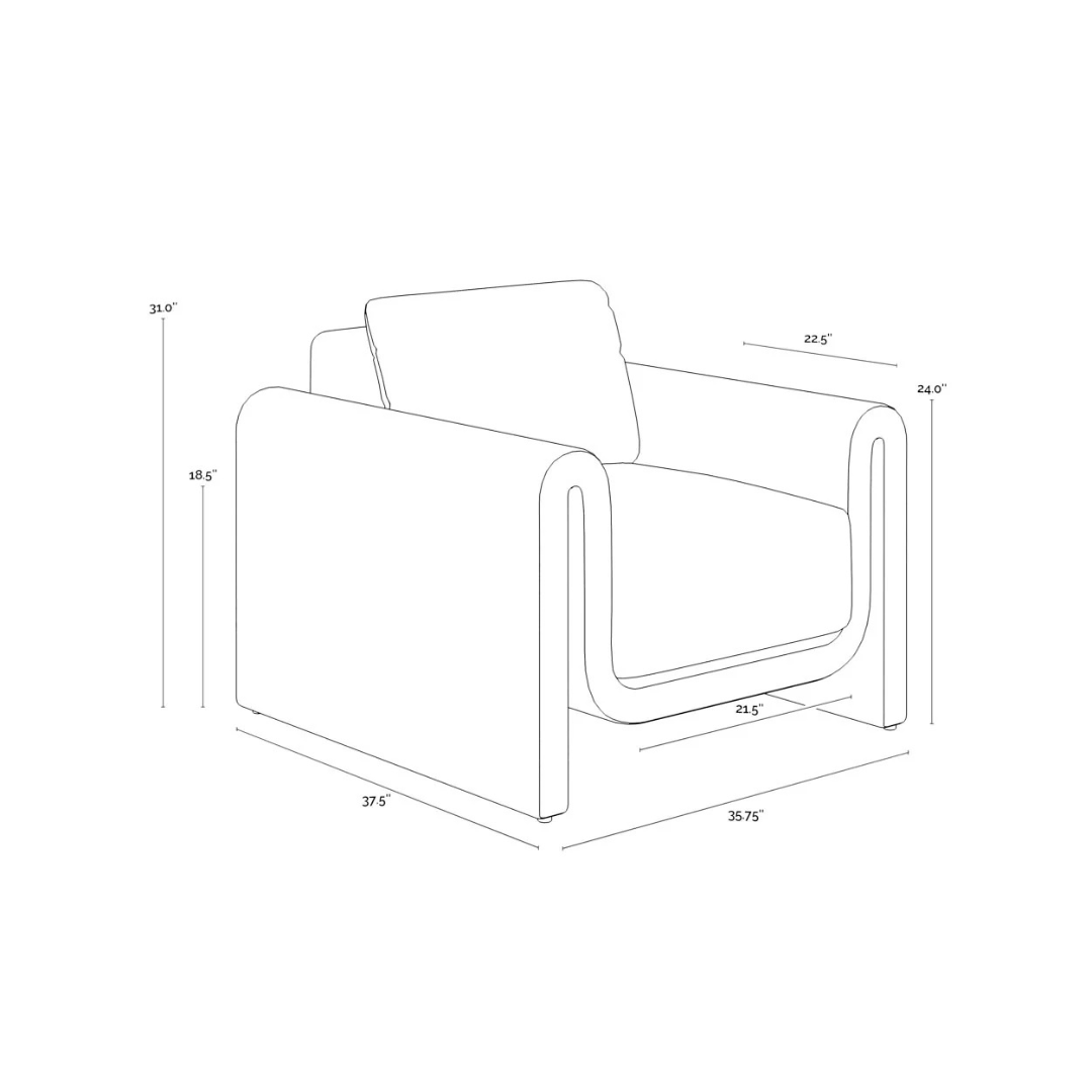 Tate Outdoor Lounge Chair