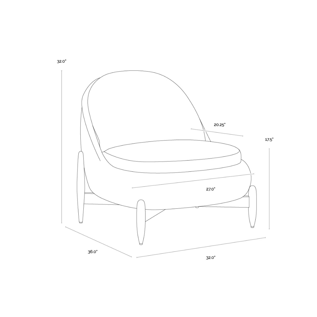 Carolina Outdoor Lounge Chair