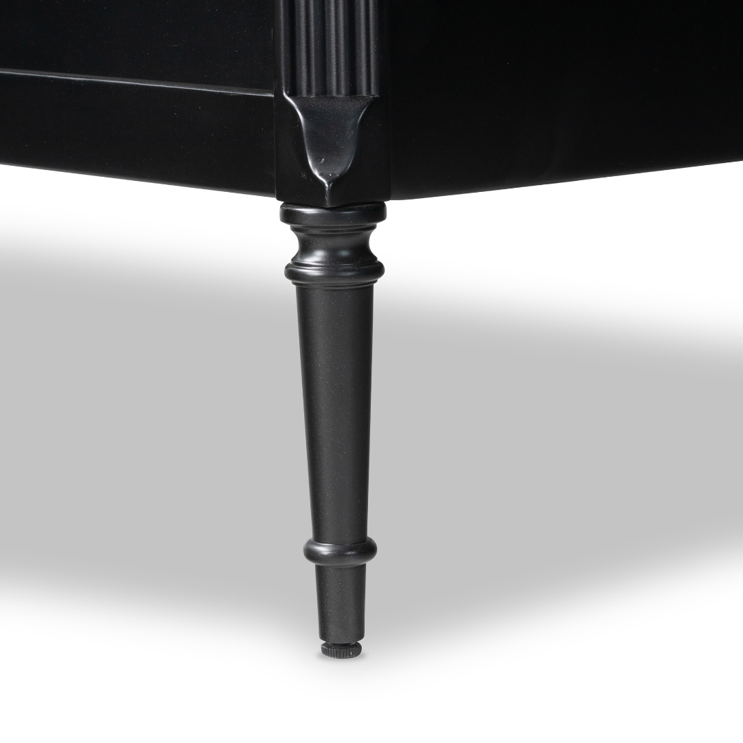 Leander 3-Drawer Metal Dresser