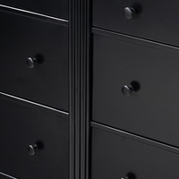 Leander 6-Drawer Metal Dresser