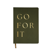Go For It - Fabric Journal