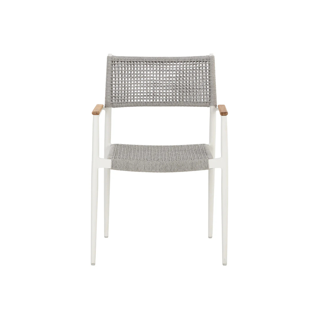 Nigel Outdoor Stackable Dining Armchair