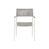 Nigel Outdoor Stackable Dining Armchair