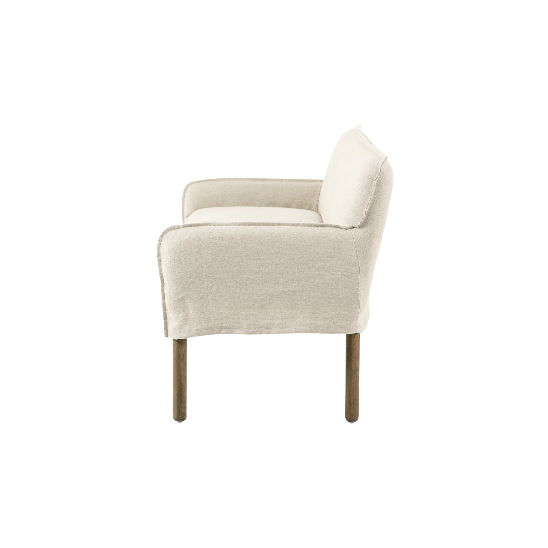 Archer Slipcover Dining Bench
