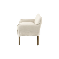 Archer Slipcover Dining Bench