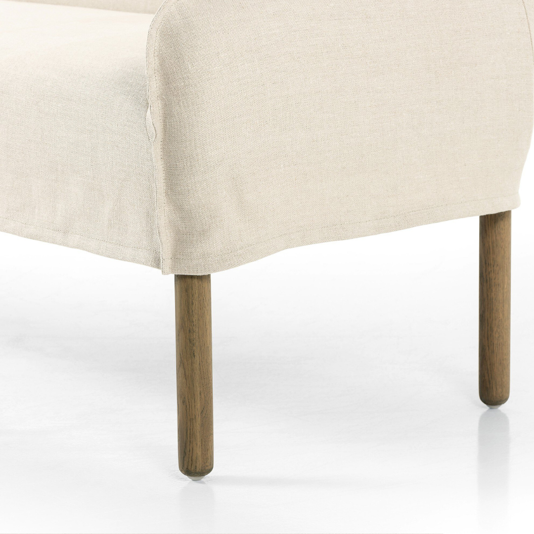 Archer Slipcover Dining Bench