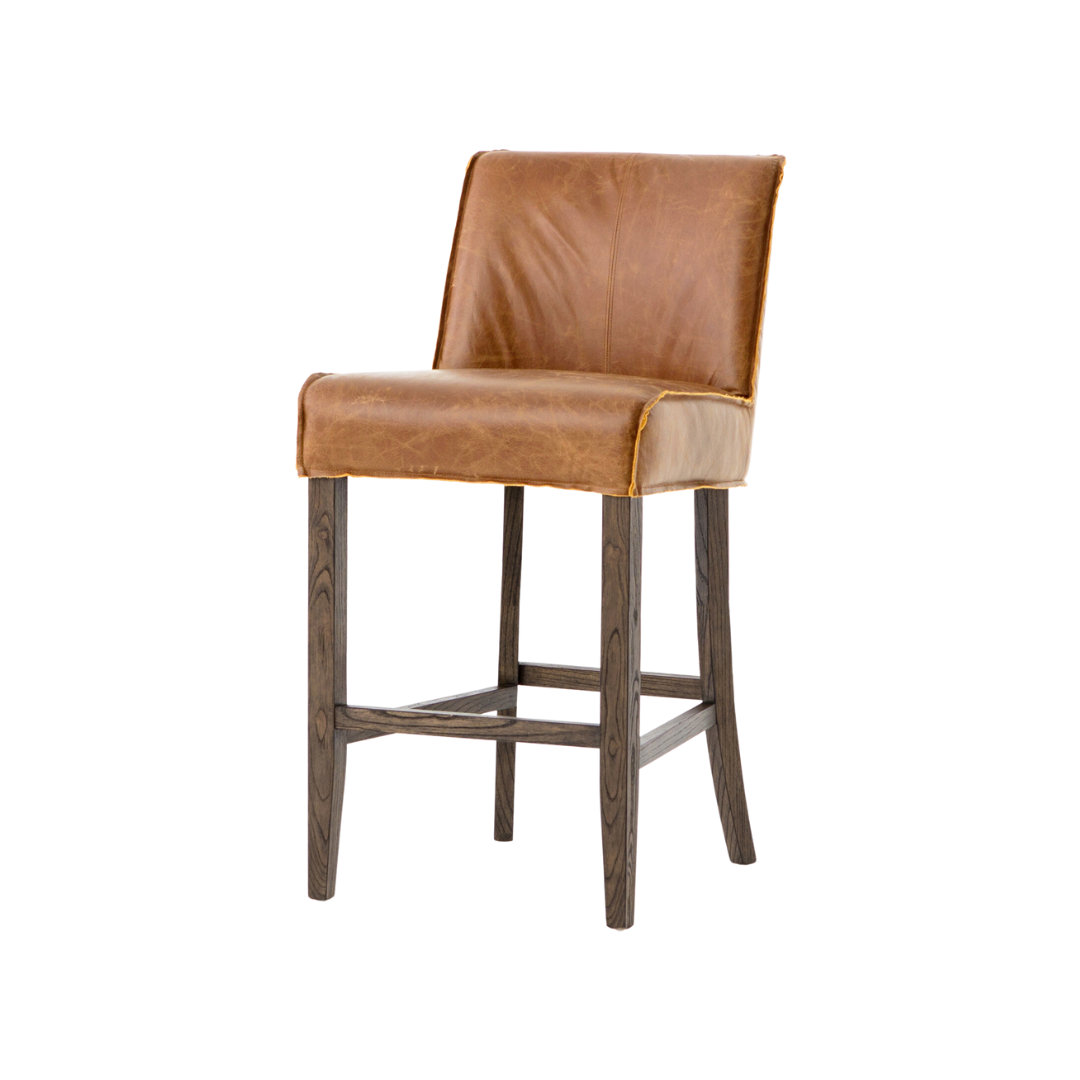 Ari Leather Stool