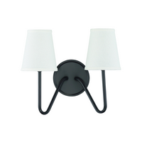 Minimalist 2-Light Wall Sconce