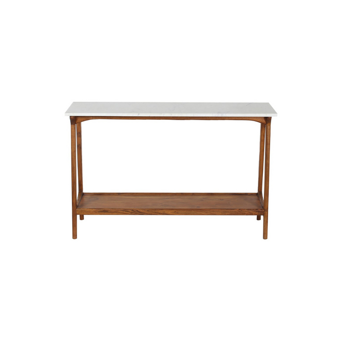 Aimon Marble Top Console Table