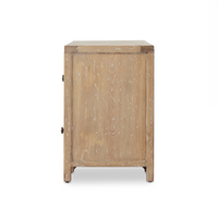 Gisele Media Console - Aged Light Pine