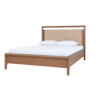 Casa Oak Veneer Bed