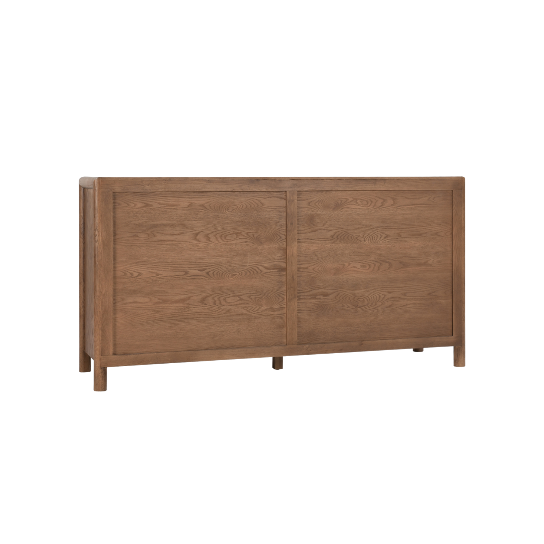 Casa Oak Veneer 6-Drawer Dresser