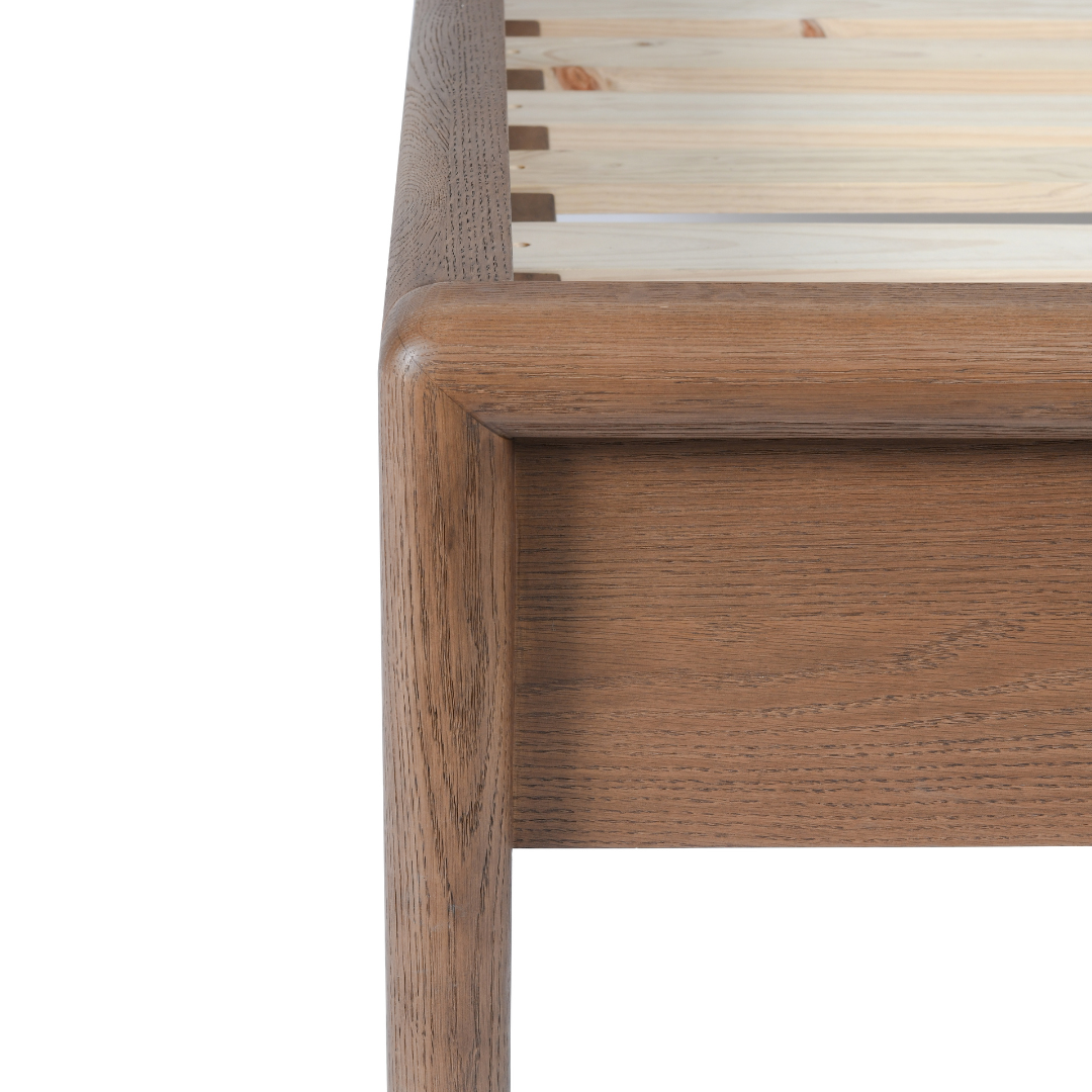 Casa Oak Veneer Bed