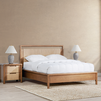 Casa Oak Veneer Bed