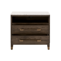 Catherine 2-Drawer Nightstand