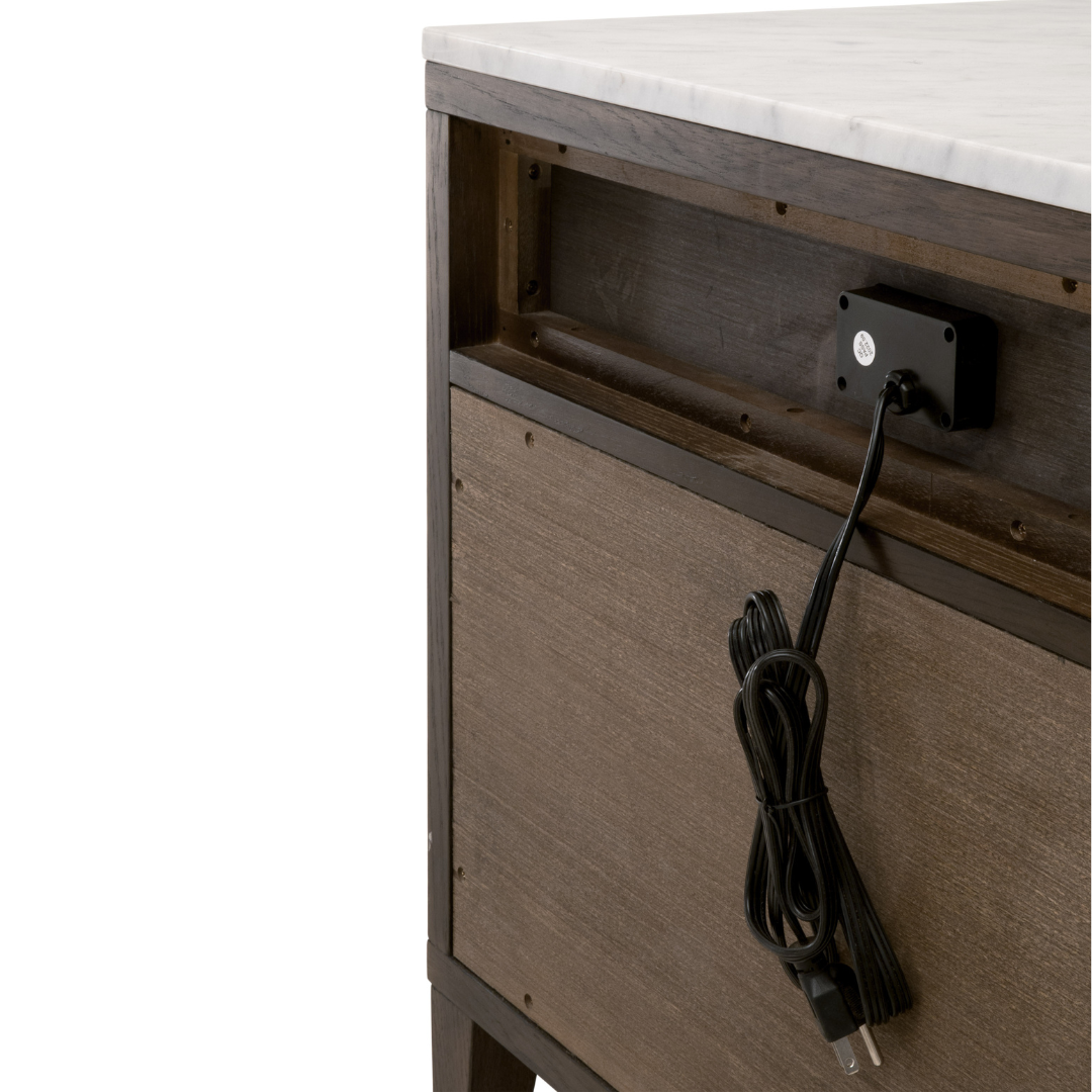 Catherine 2-Drawer Nightstand