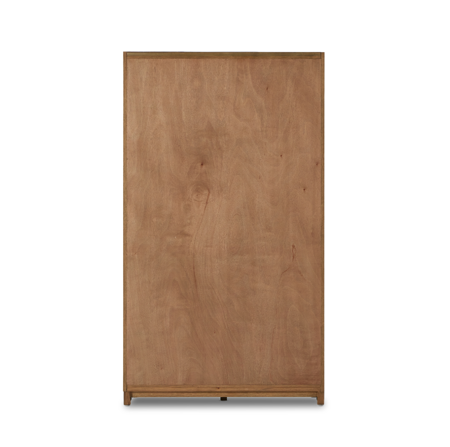 Miley Panel & Glass Door Cabinet