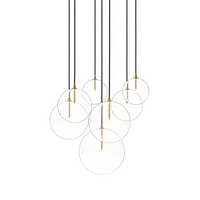 Clustered 7-Light Chandelier