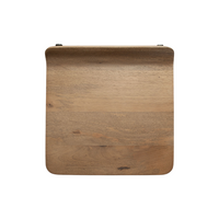 Conan Brown Wood Counter  Stool