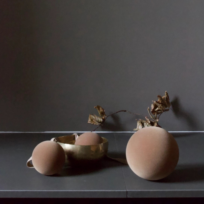 Camel Velvet Ornament