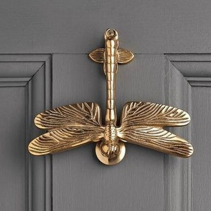 Cast Iron Dragonfly Door Knocker