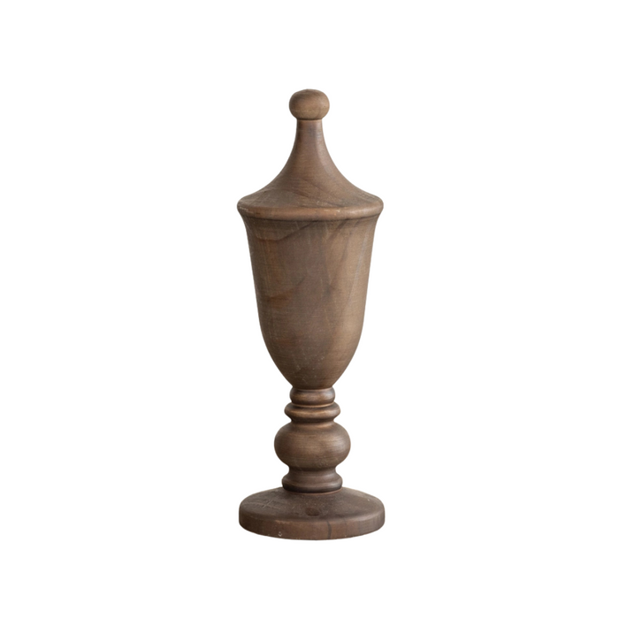 12" Wooden Finial