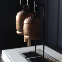 Vintage Inspired Iron Bell Stand