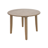 Conrad Round Dining Table /w Dropleaf