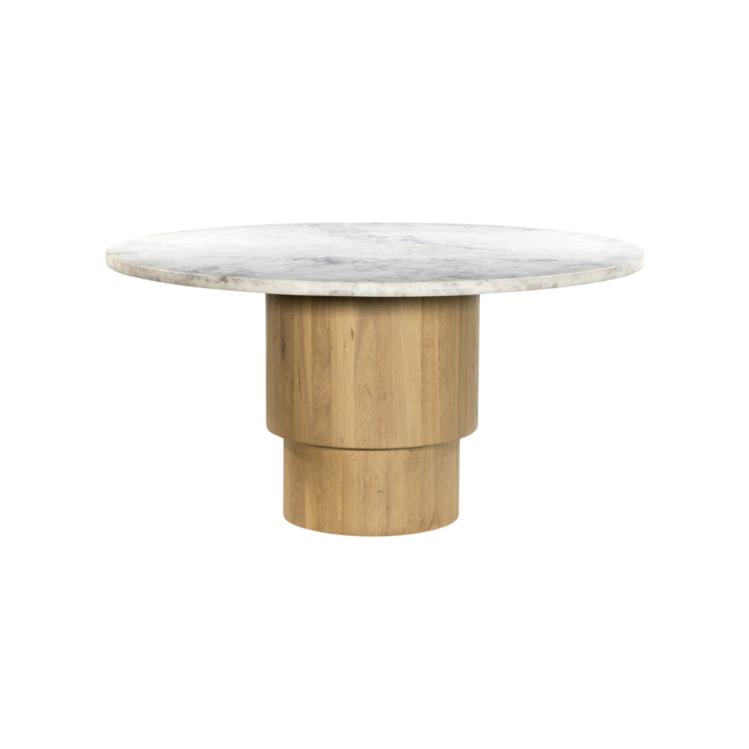 Mora 60" Round Dining Table
