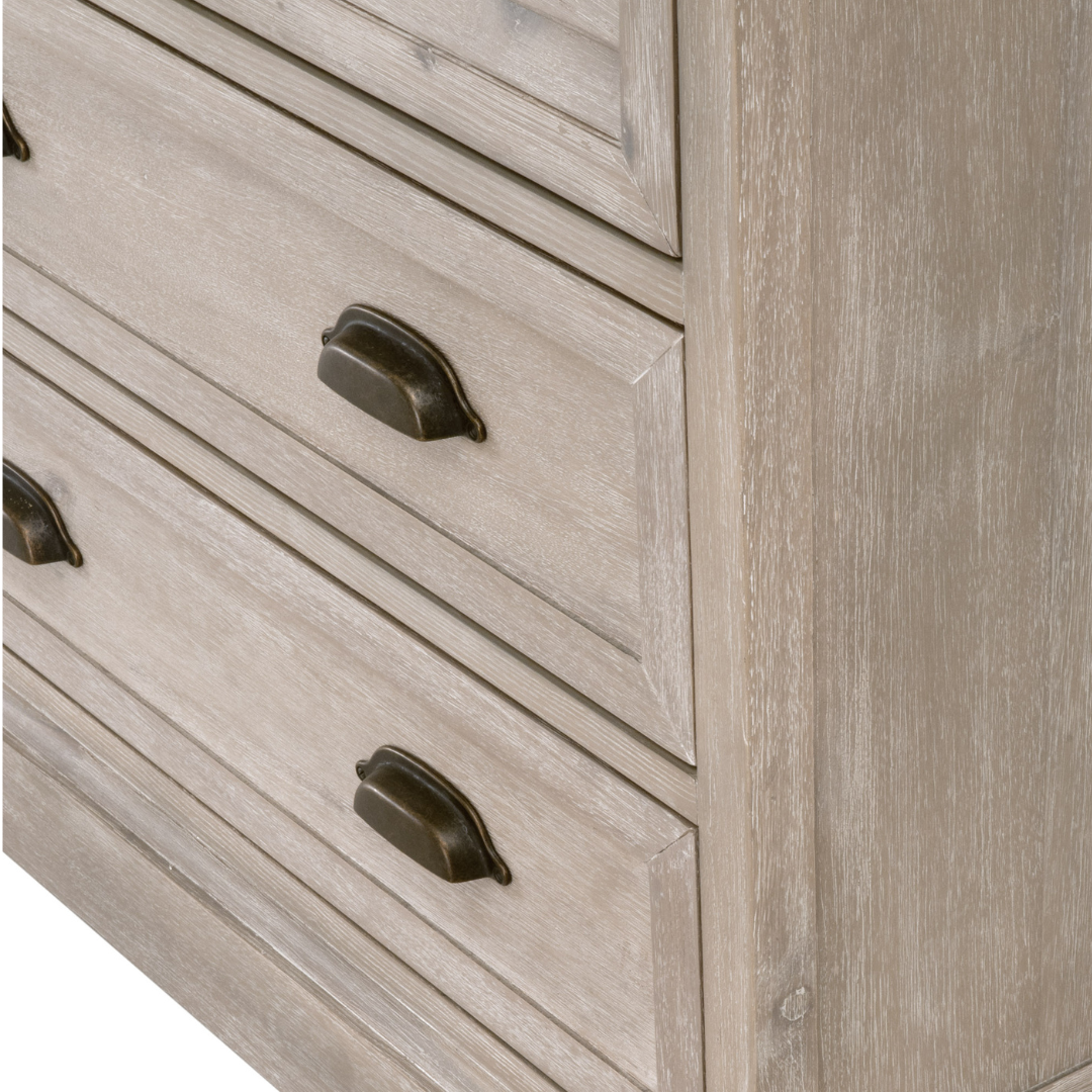 Edgar 3-Drawer Nightstand