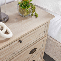 Edgar 3-Drawer Nightstand