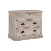 Edgar 3-Drawer Nightstand
