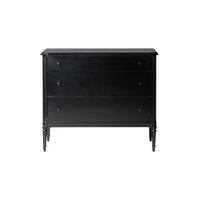 Leander 3-Drawer Metal Dresser