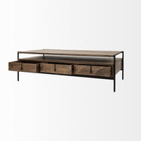 Glenn Six Drawer Coffee Table