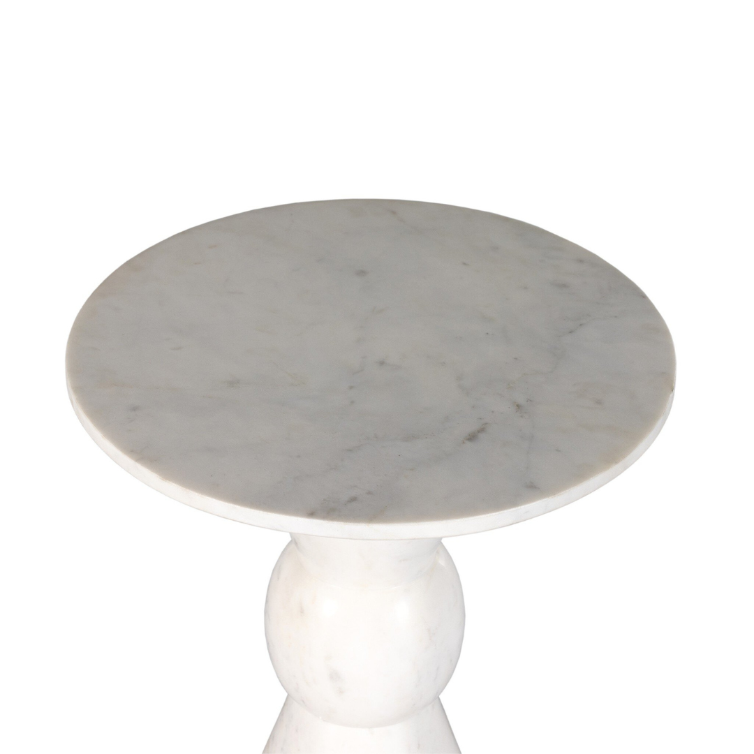 Finch Marble End Table