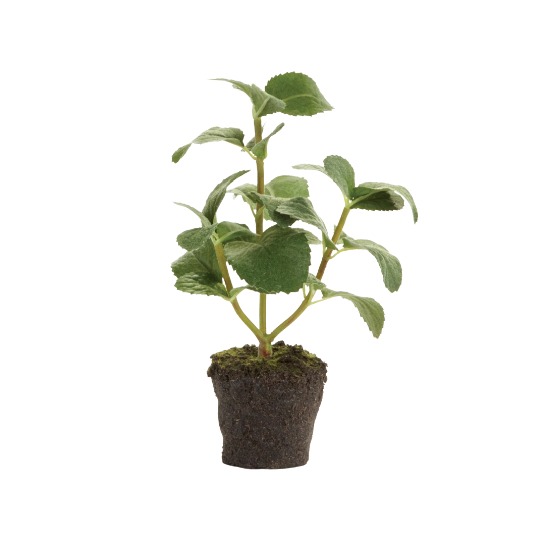 Mint Artificial 8" Drop In