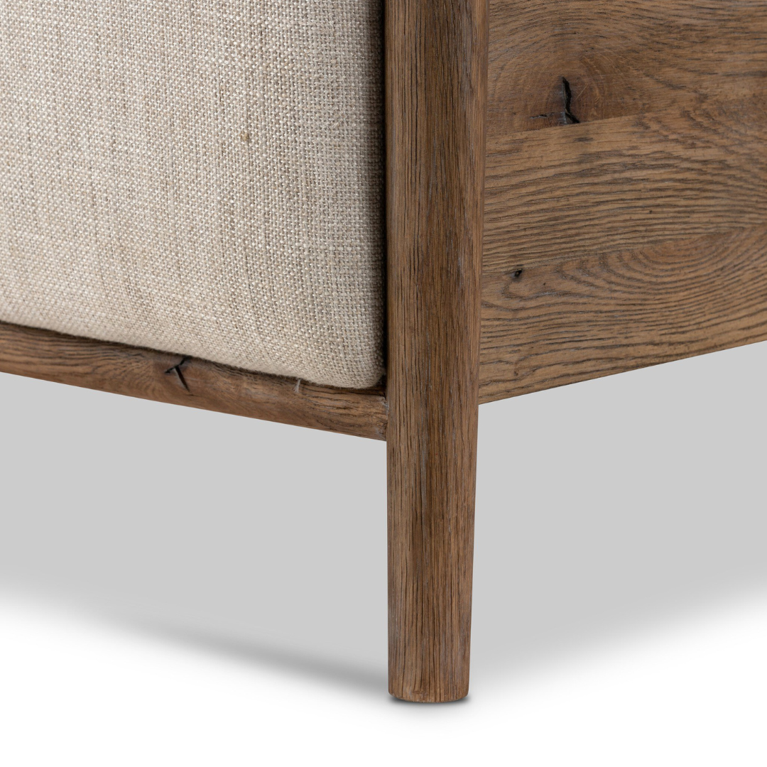 Gael Bed - Weathered Oak